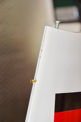 Einbau ACL in SLW FLosse